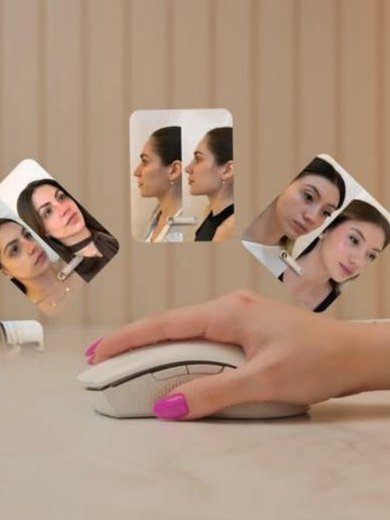 Vídeo sobre planejamento facial a partir de fotos